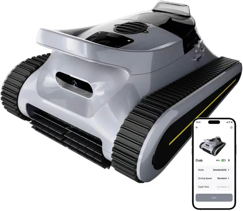 Lodoba Cordless Robotic Pool Cleaner with 180W Brushless Motor