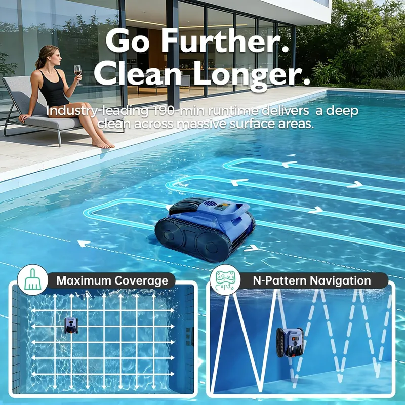 Lodoba Wall Climbing Pool Vacuum Cleaners